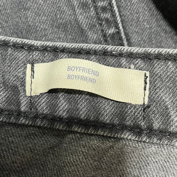 Universal Thread Women's High Rise Boyfriend Frayed Hem Black Weans Size 8R - Picture 3 of 8